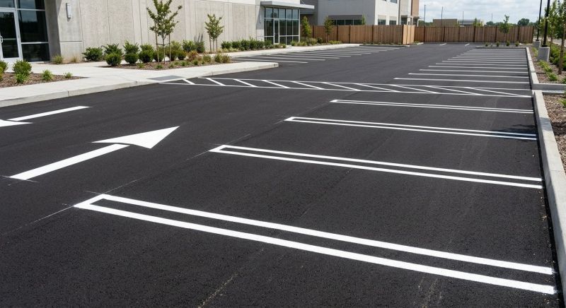 Asphalt Painting in Suwanee, GA