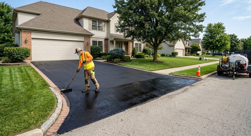 Asphalt Slurry Sealing in Grand Rapids, MI