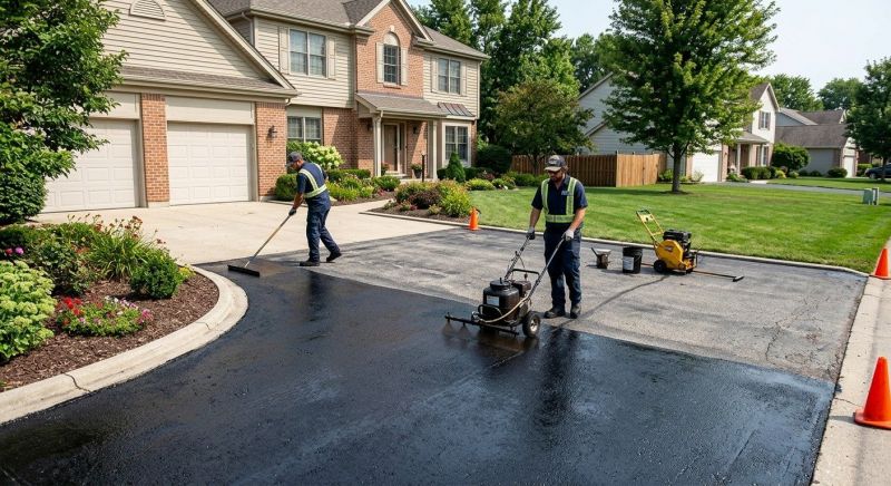 Asphalt Slurry Sealing in Denver, CO