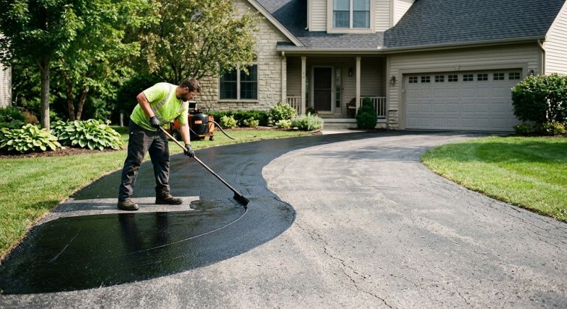 Blacktop Driveway Sealing in Sarasota, FL