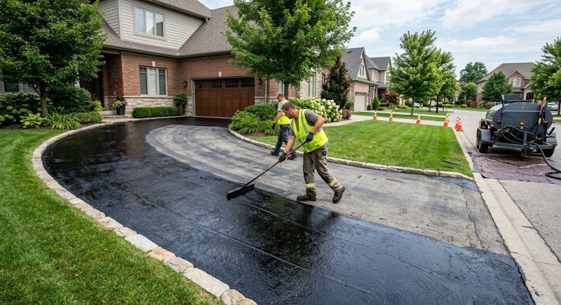 Blacktop Sealcoating in San Antonio, TX