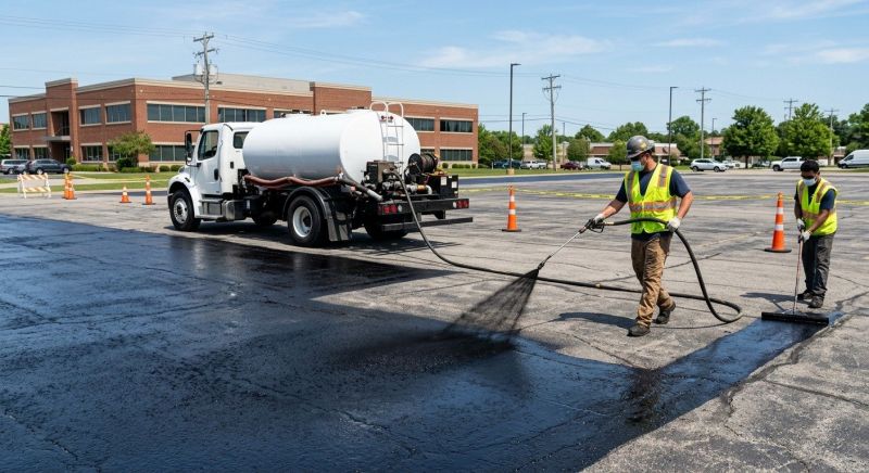 Commercial Asphalt Sealing in Sarasota, FL