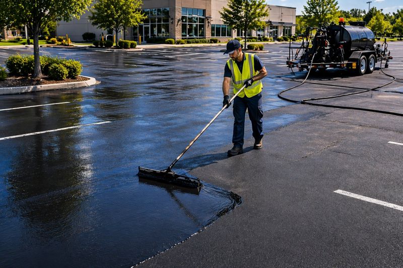 Commercial Parking Lot Sealing in Columbus, OH