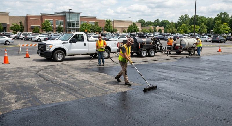 Parking Lot Resurfacing in Tampa, FL