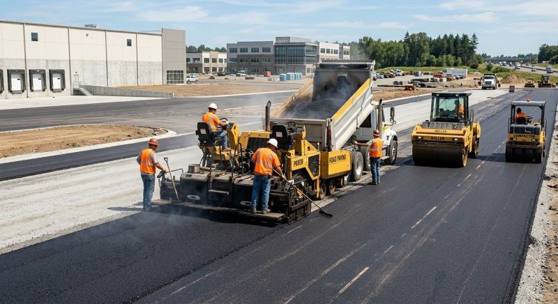 Road Paving Service in Los Angeles, CA